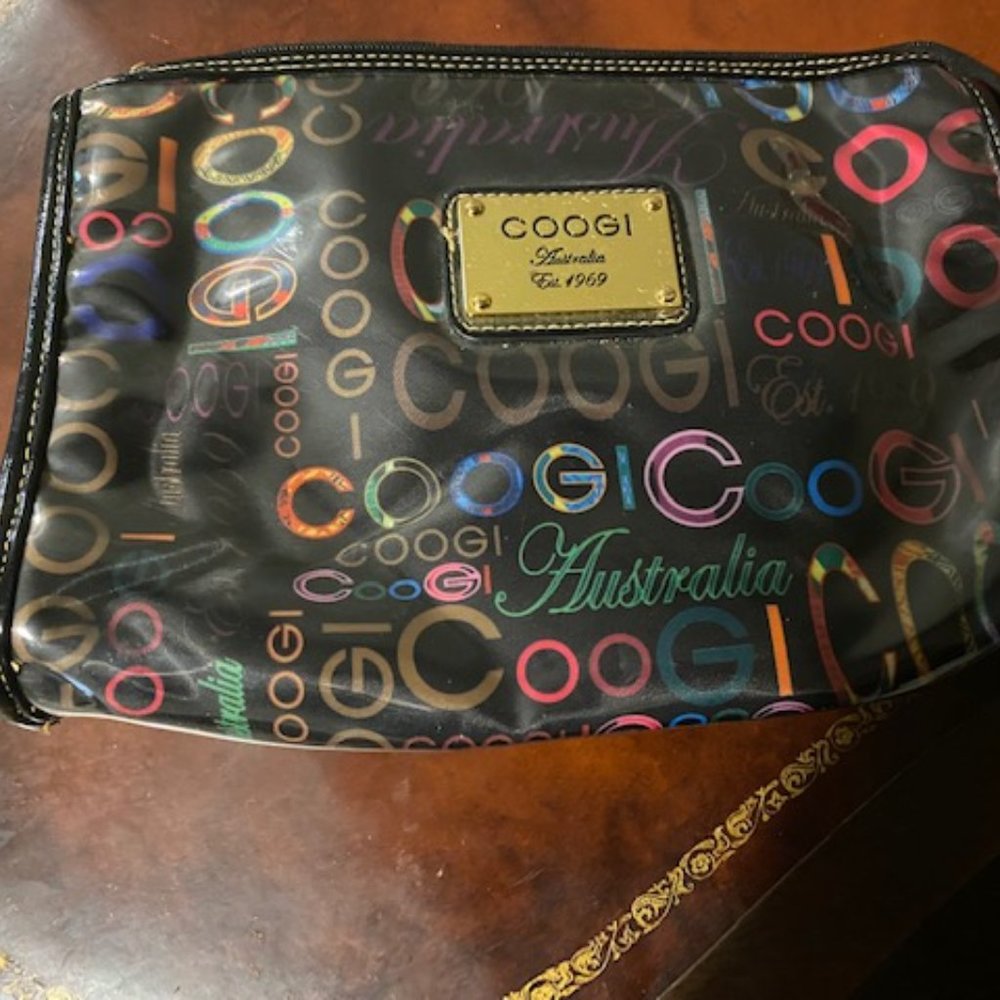 Coogi clutch/ makeup type bag